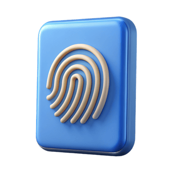 wonderful classic Biometric fingerprint scanner genuine png