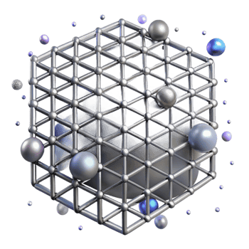 beautiful classic Silver Metal Grid Isolated for Industrial Backgrounds detailed png