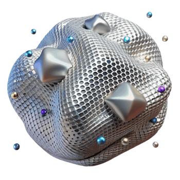 serene contemporary Silver Metal Mesh Transparent for Industrial Applications professional png