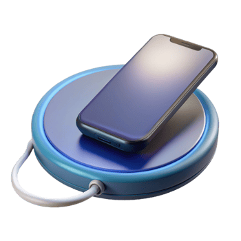 extraordinary modern Wireless charging pad with phone charging exclusive png