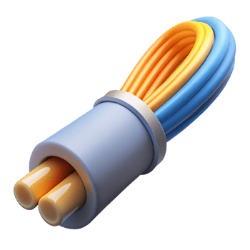 wonderful artistic Fiber optic cable original png