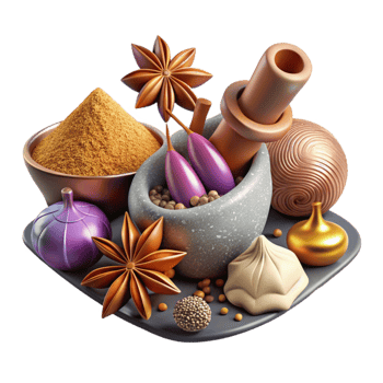 extraordinary minimalist Spice Mix Aromatic Spices Isolated Cooking Blog authentic png