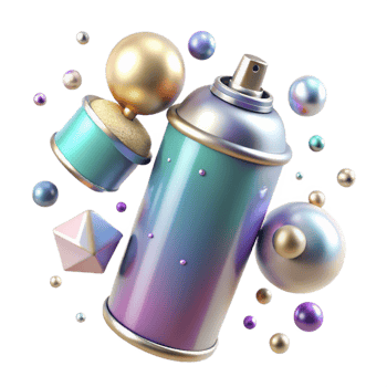vibrant traditional Spray Paint Art Texture Transparent for Backgrounds genuine png