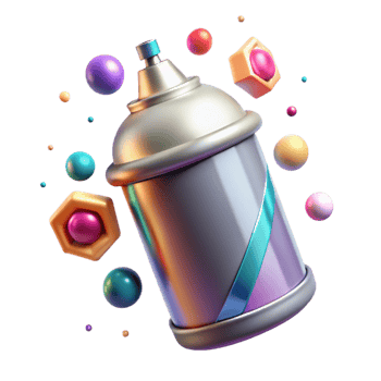 elegant vintage Spray Paint Street Art Background Texture Isolated original png