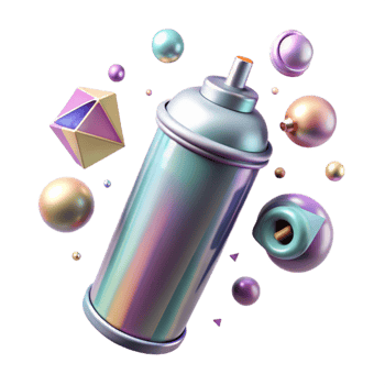 elegant creative Spray Paint Street Art Background Texture Isolated high resolution png