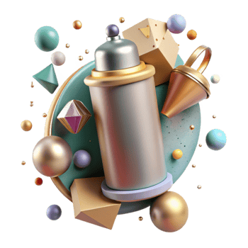 magnificent vintage Spray Paint Wall Painting Texture Design Isolated authentic png