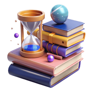 dramatic minimalist Stack of Books and Globe Transparent for Global Education genuine png