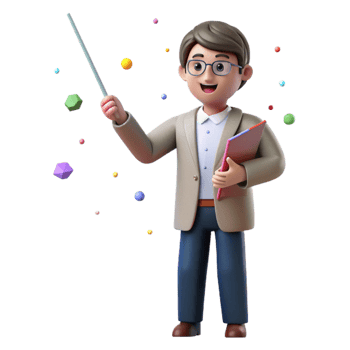 extraordinary abstract Teacher with Pointer Isolated for Classroom Instruction Graphics exclusive png