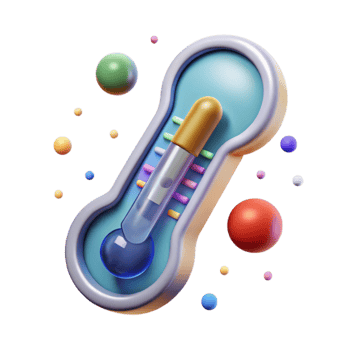 serene abstract Thermometer Medical Icon Transparent for Health Checkups high resolution png