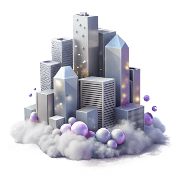 wonderful abstract Thick Fog Obscuring City Cutout for Urban Scenes exclusive png