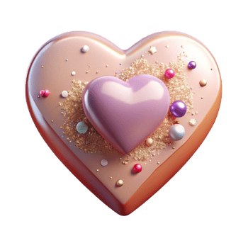 stunning contemporary Thin Heart Shape Icon Cutout for Romantic Designs png