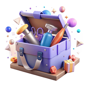 stunning abstract Toolbox Open Tools Organized Storage Cutout exclusive png