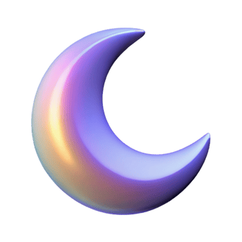 impressive vintage A crescent moon in a starry night sky, ethereal glow, astronomical photography style genuine png