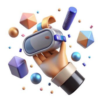 dramatic minimalist Vr Hand Grabbing Object Transparent for Virtual Interactions exclusive png