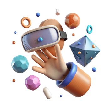 wonderful minimalist Vr Hand Grabbing Object Transparent for Virtual Interactions professional png