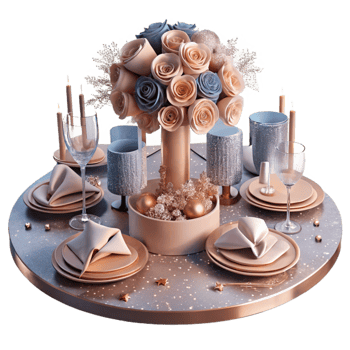 dramatic creative Wedding Reception Table Centerpiece Transparent for Floral Design original png