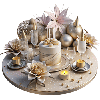 beautiful artistic Wedding Reception Table Centerpiece Transparent for Floral Design exclusive png