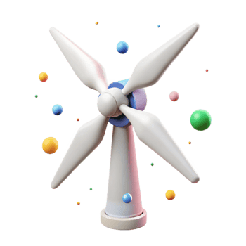 extraordinary abstract Wind Turbine Data Analytics Performance Optimization Cutout for Operational Efficiency genuine png