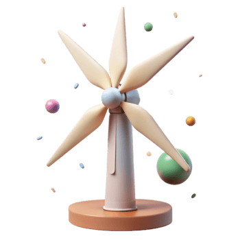 stunning creative Wind Turbine Wind Farm Development Cutout for Sustainable Investment Projects high quality png