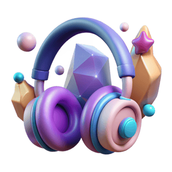 serene modern Wireless Headphones with Microphone Headset Isolated for Communication genuine png