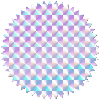Hologram Sticker sign star shape, Texture Holographic Mockup, and Illustration. png