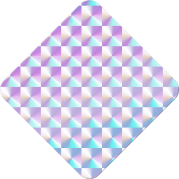 Hologram Sticker sign label Square shape, Texture Holographic Mockup, and Illustration. png