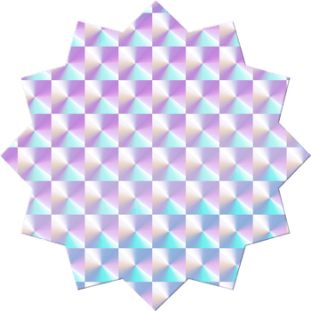 Hologram Sticker Star shape Label, Texture Holographic Mockup, and Illustration. png