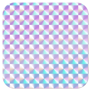 Hologram Sticker Square shape sign , Texture Holographic Mockup, and Illustration. png