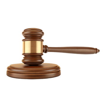Wooden gavel on a sound block. Justice, law, auction png