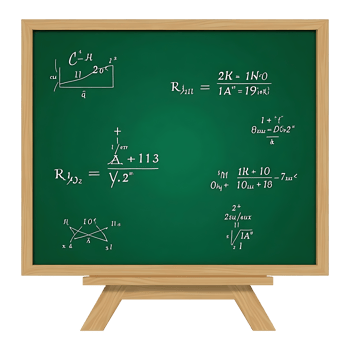 Educational Chalkboard Illustration Perfect for Teaching and Learning Designs png