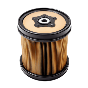 Automotive Oil Filter Change on transparent background. png