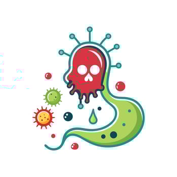 Analyzing Toxin Release in Botulism Bacteria vector