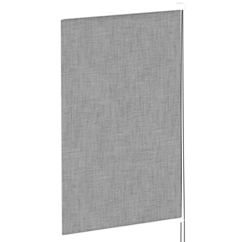 Render fabric roller blind with transparent background png