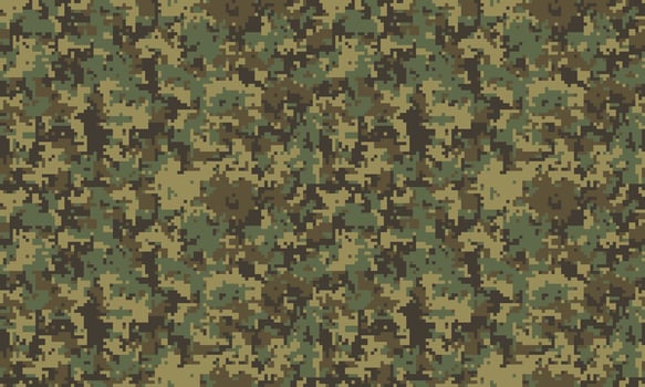 Highresolution digital camouflage pattern. Perfect for military, tactical, or outdoor themed designs. vector