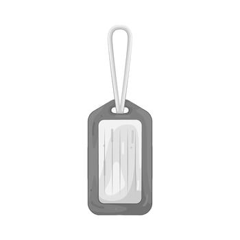 Illustration of Luggage Tag vector