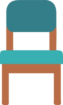 Worn but Elegant Old Chair Design vector