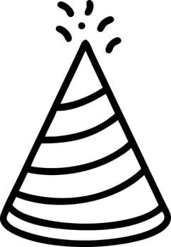 School-Themed Dunce Hat Illustration vector