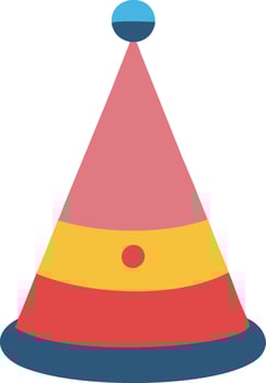 Minimalist Dunce Cap with Simple Lines vector