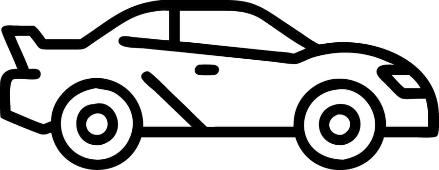 Classic Vintage Car Artwork vector