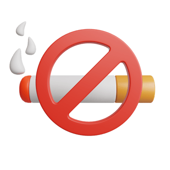 no smoking sign on transparent background png