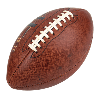 new an American football on a transparent background png