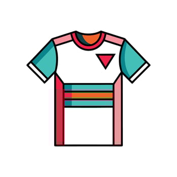 Chic Modern Digital Print Tee Design vector