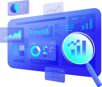 Data analytics concept illustration clipart png