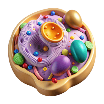 extraordinary creative Animal Cell Diagram Labeled Parts Cutout genuine png