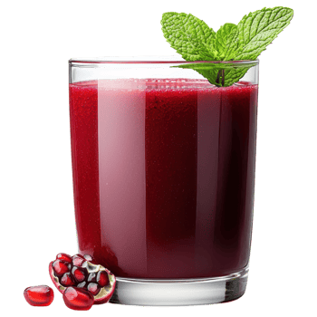 Free Isolated on Transparent Background, Refreshing smoothie drink with vibrant colors and hint of mint for delightful experience png