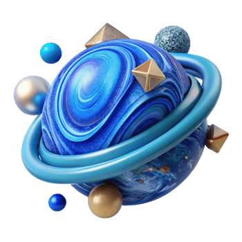 extraordinary artistic Blue Marble Texture Top Angle Isolated authentic png
