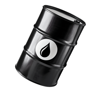 Black Oil Barrel with Drop Symbol png
