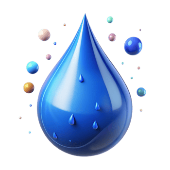 wonderful vintage Blue Raindrop Ripple Effect Transparent Background exclusive png