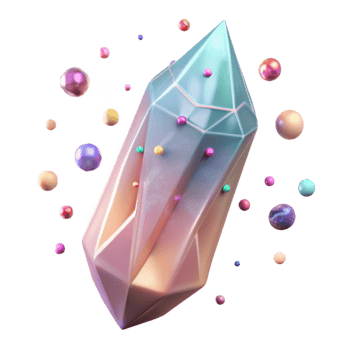 dramatic artistic Closeup Healing Crystal Point Isolated genuine png
