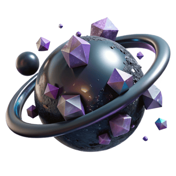 elegant contemporary Dark Matter Halo Transparent Background with Galactic Distribution authentic png